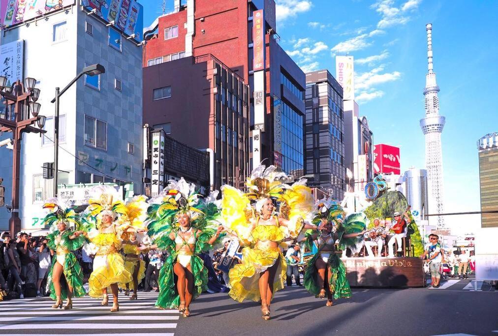503 Oshiage Sta 3mins Walk! Wi-fi & Elevator 4pax Tokio