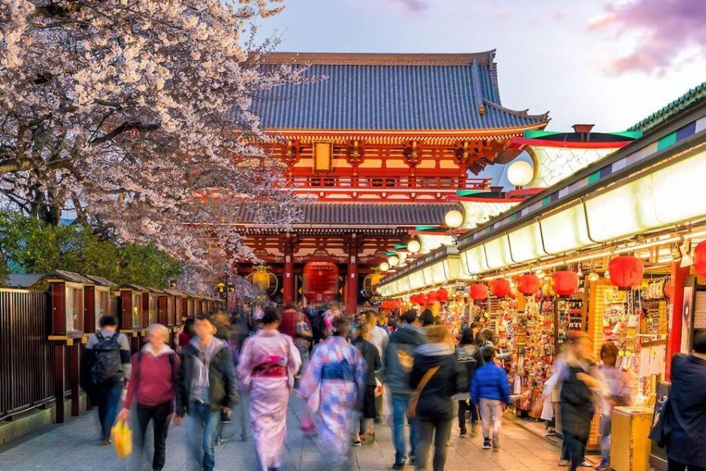 503 Oshiage Sta 3mins Walk! Wi-fi & Elevator 4pax Appartement Tokio